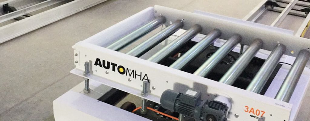 immagine magazzino per lo stoccaggio automatico di prodotti congelati